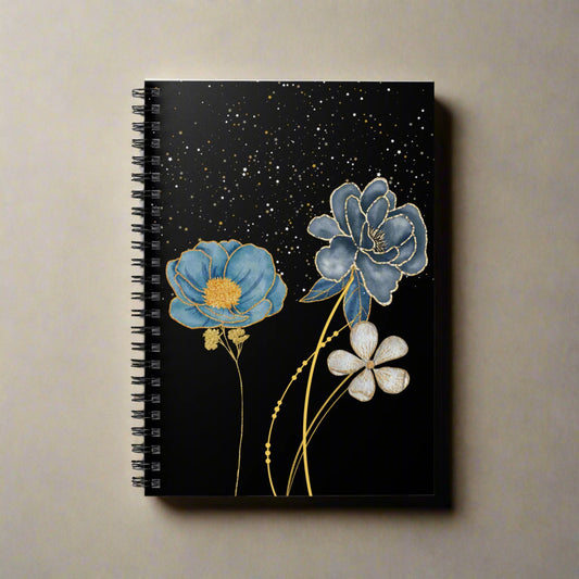 floral Night Notebook